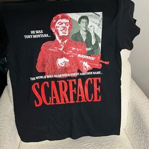 Scarface Branded Movie Tee Shirt Black Graphic T-Shirt new no tag Men’s M
